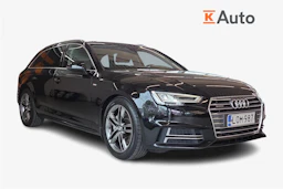 Musta Audi A4 2018 kuva 1.