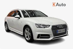 valkoinen Audi A4 2018 kuva 1.