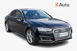 musta Audi A4 2018 kuva 1.