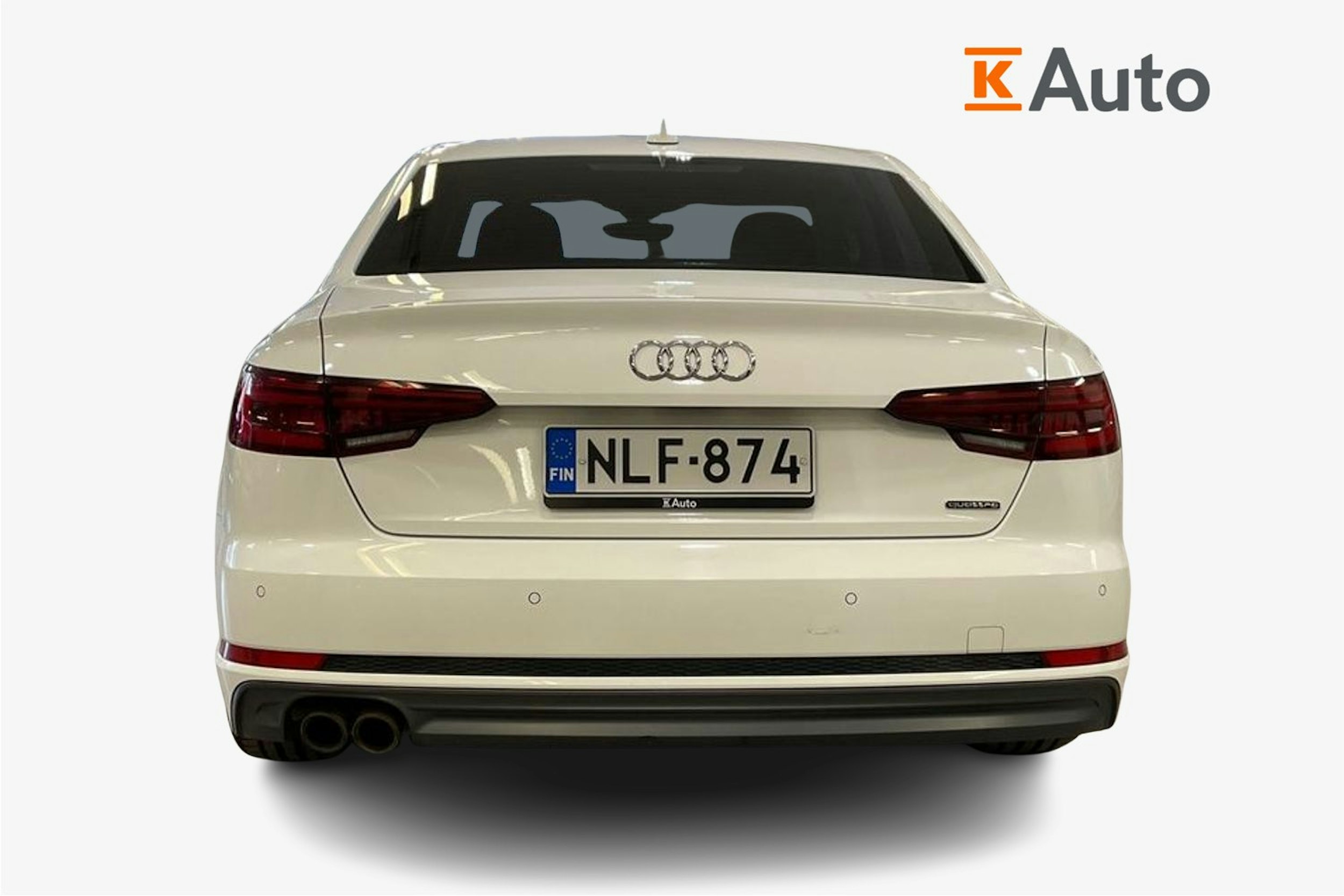 valkoinen Audi A4 2018 kuva 3.