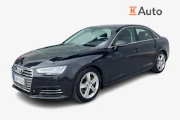 Musta Audi A4 2018 kuva 1.