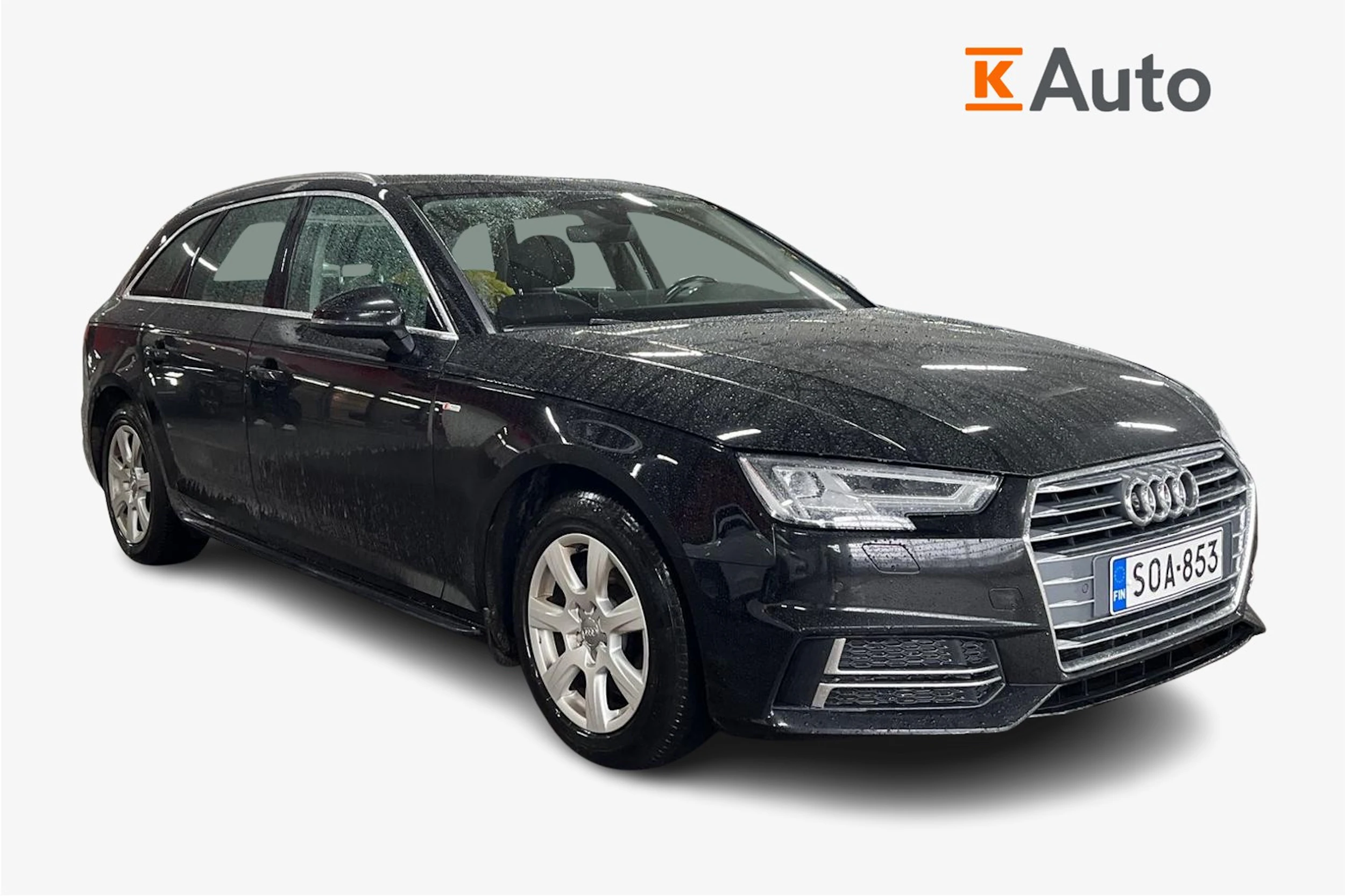 musta Audi A4 2018 kuva 1.