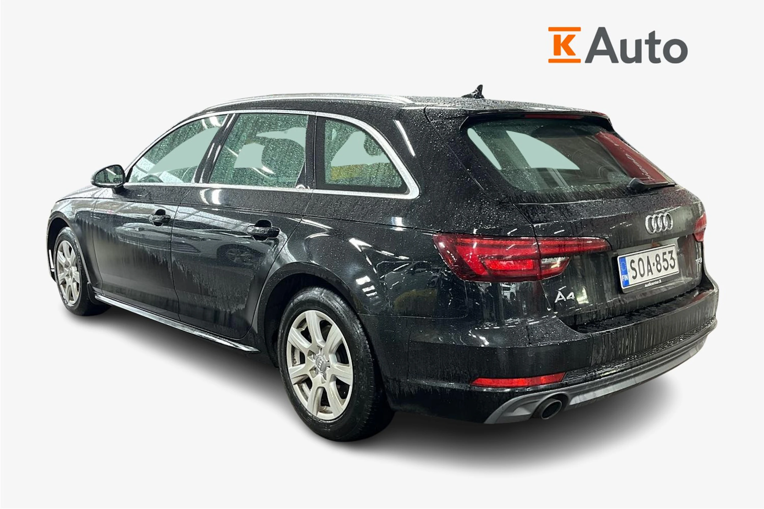 musta Audi A4 2018 kuva 2.