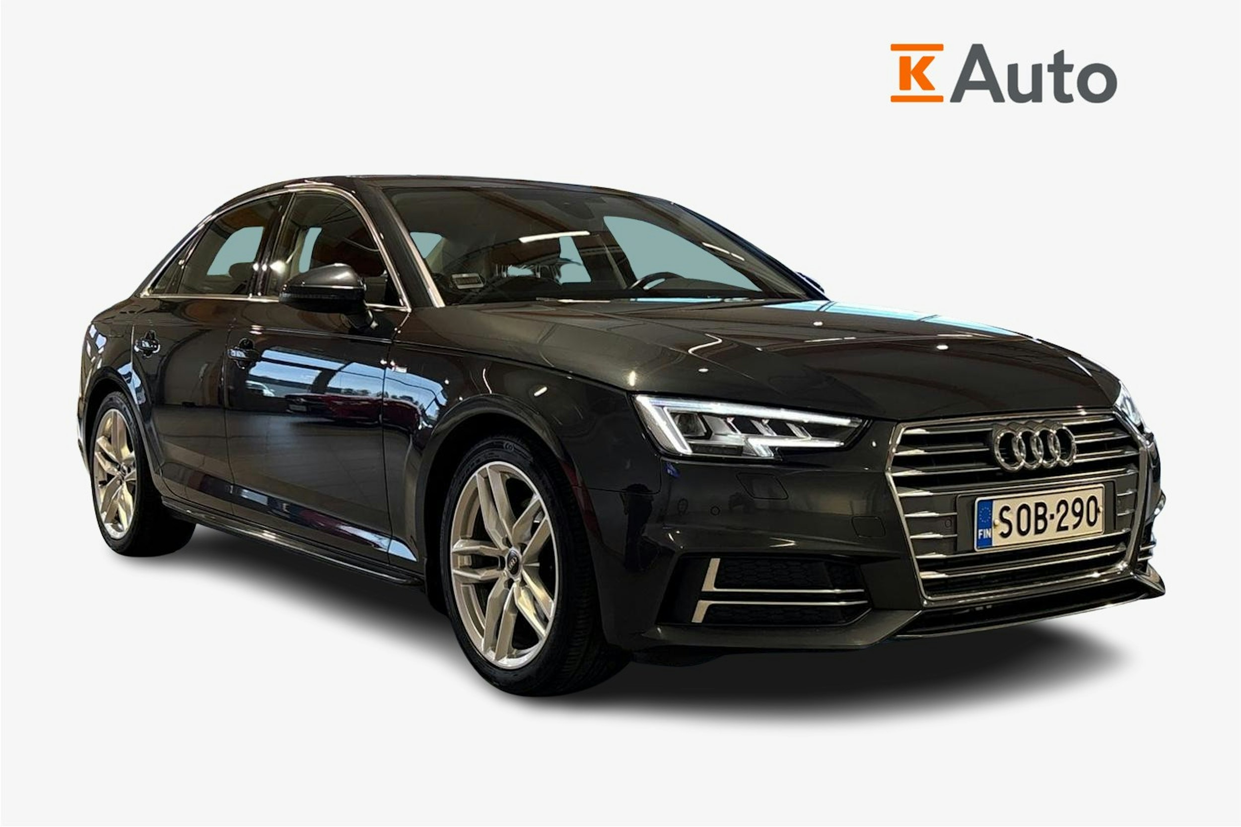 Vihreä Audi A4 2018 kuva 1.