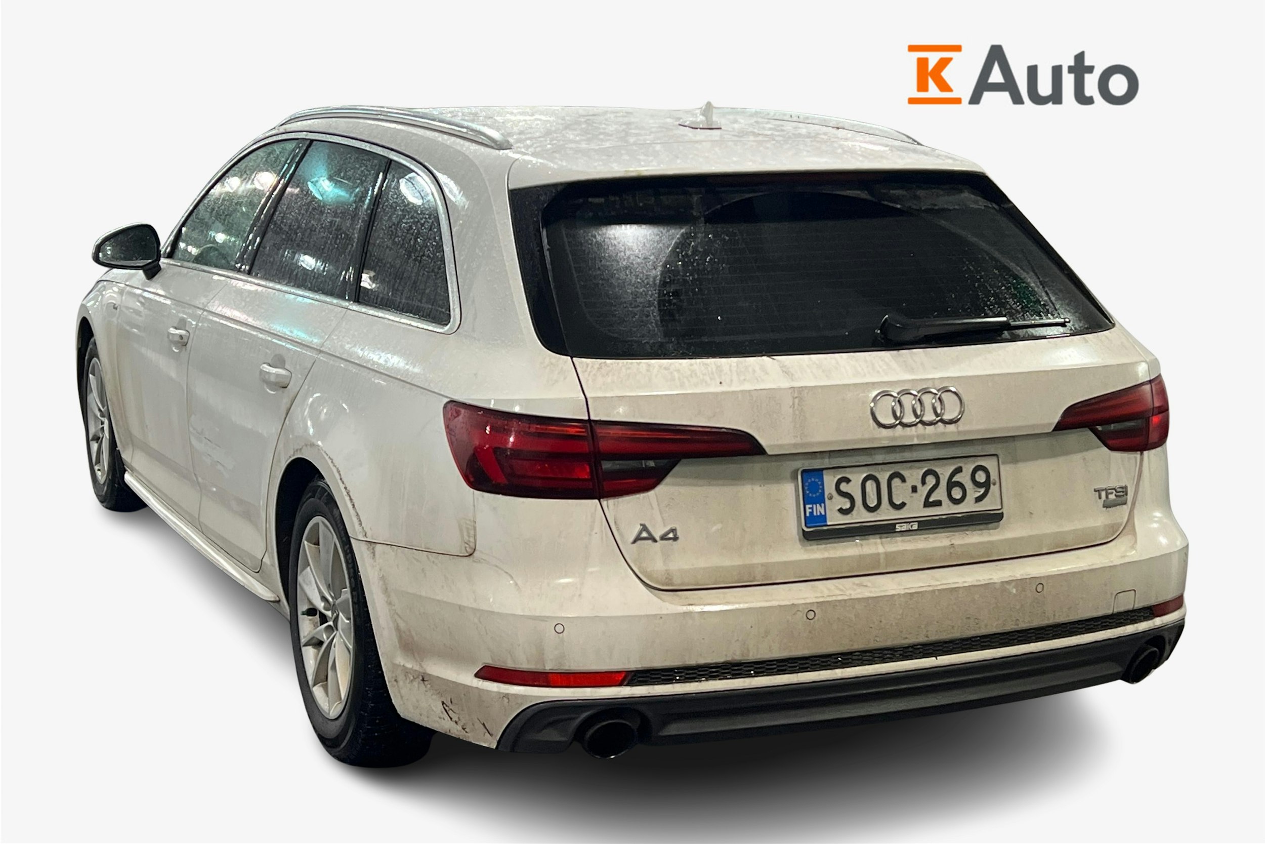 valkoinen Audi A4 2018 kuva 2.