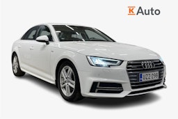 valkoinen Audi A4 2018 kuva 1.
