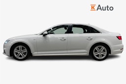 valkoinen Audi A4 2018 kuva 6.