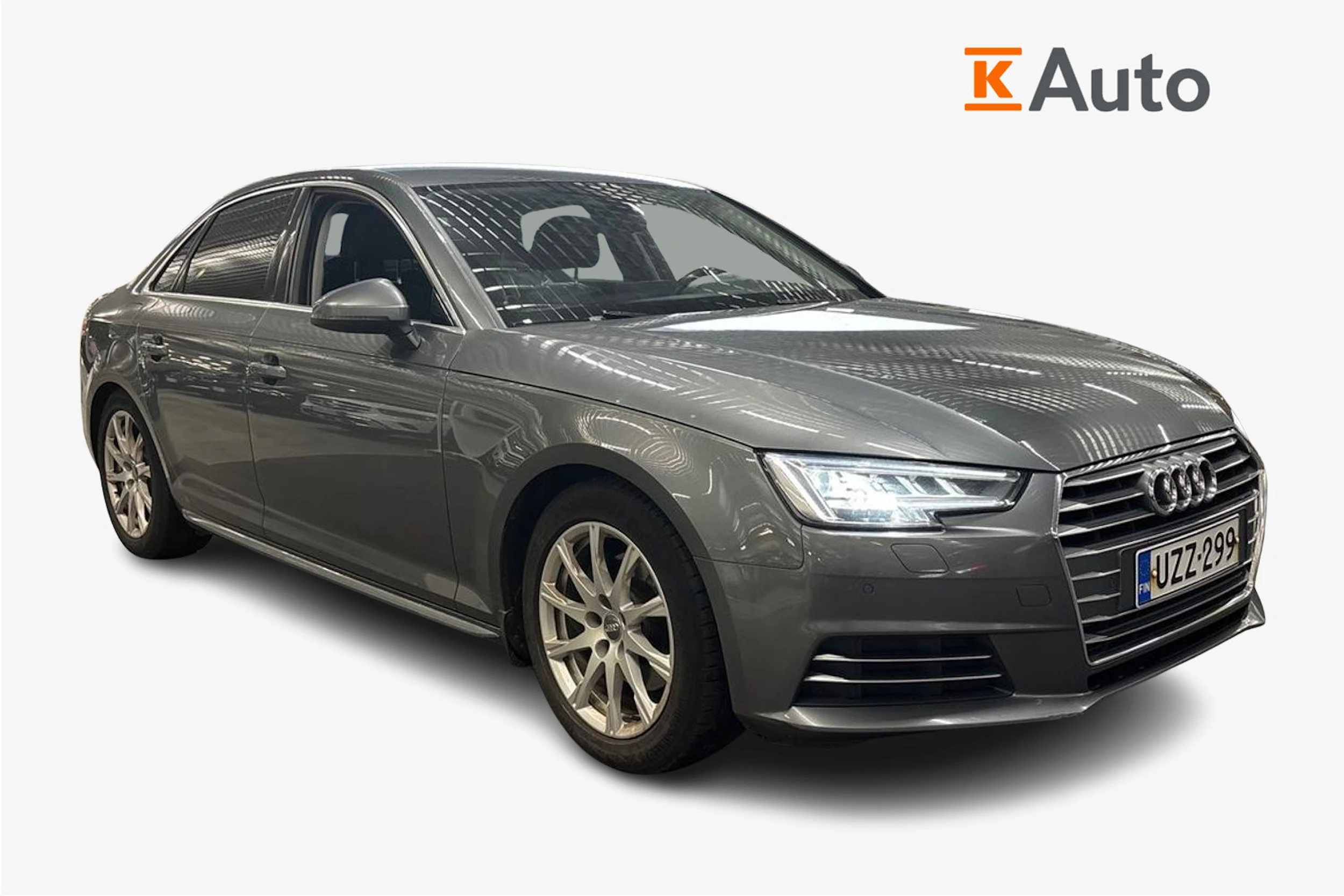 Harmaa Audi A4 2018 kuva 1.