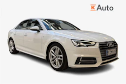 valkoinen Audi A4 2018 kuva 1.