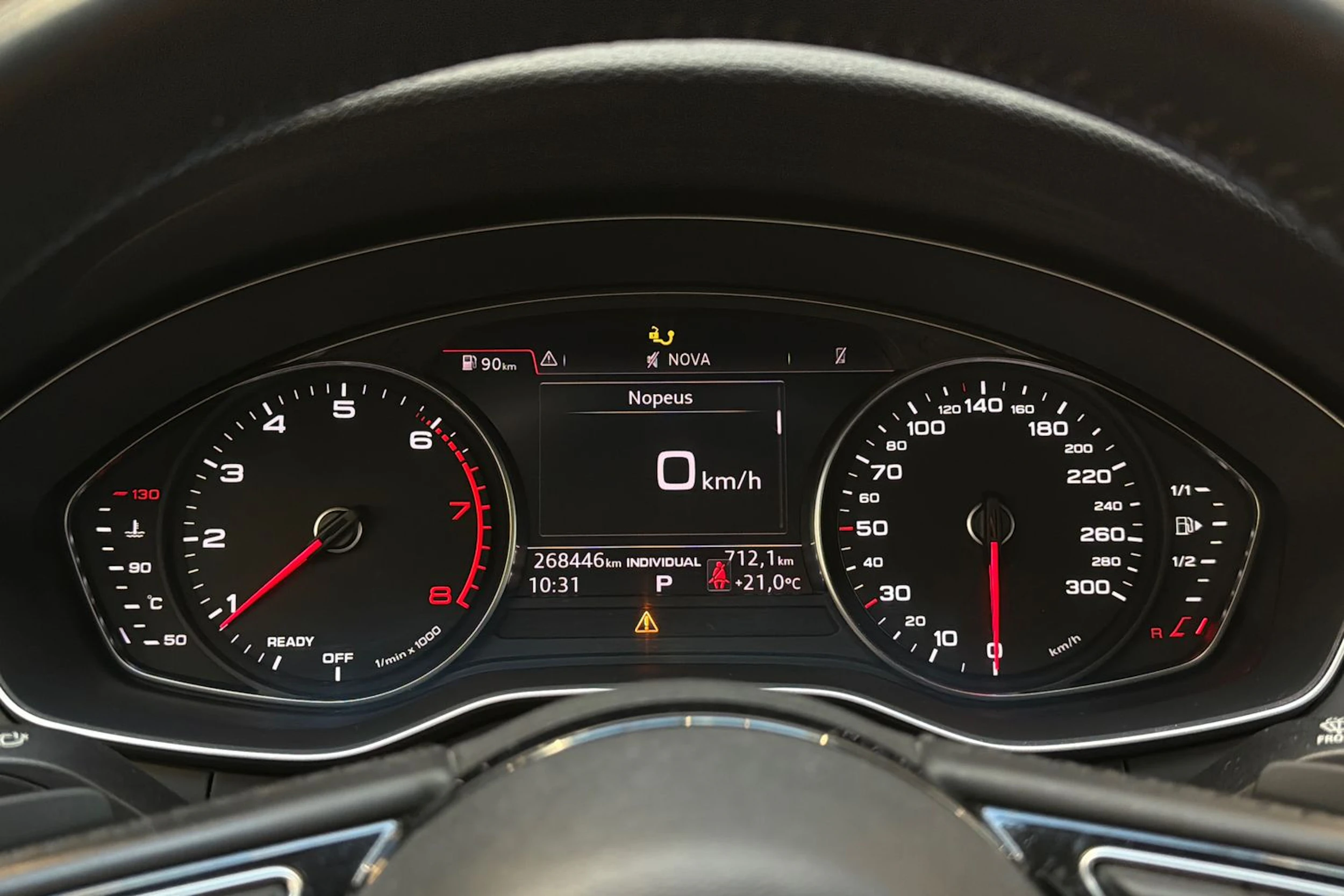 valkoinen Audi A4 2018 kuva 13.