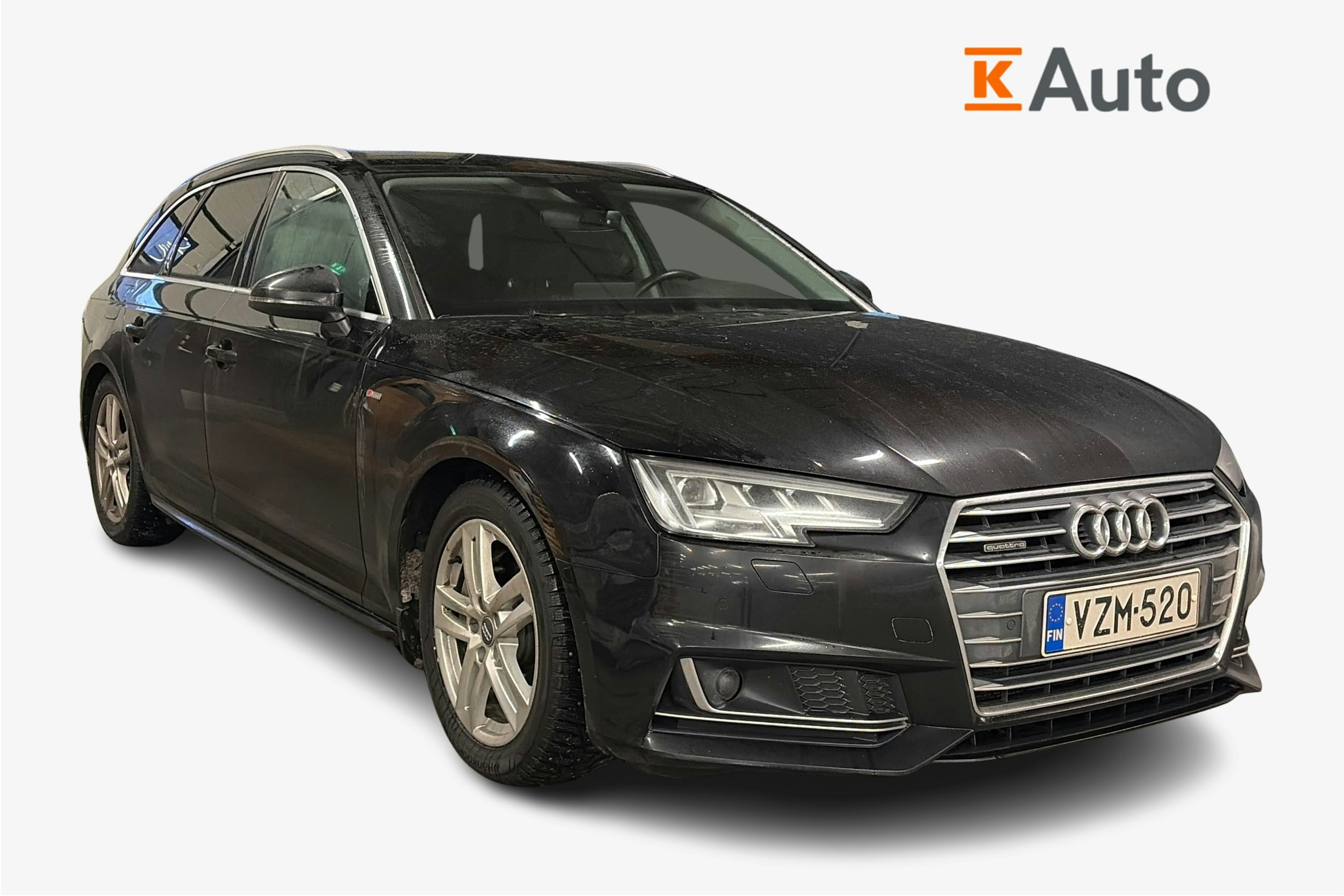 musta Audi A4 2018 kuva 1.