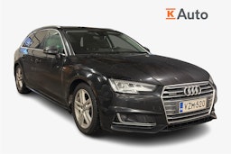 musta Audi A4 2018 kuva 1.