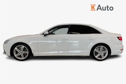 valkoinen Audi A4 2018 kuva 6.