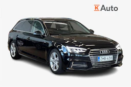 musta Audi A4 2018 kuva 1.