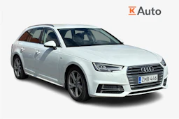 valkoinen Audi A4 2018 kuva 1.