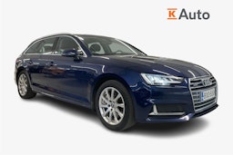 Sininen Audi A4 2019 kuva 1.