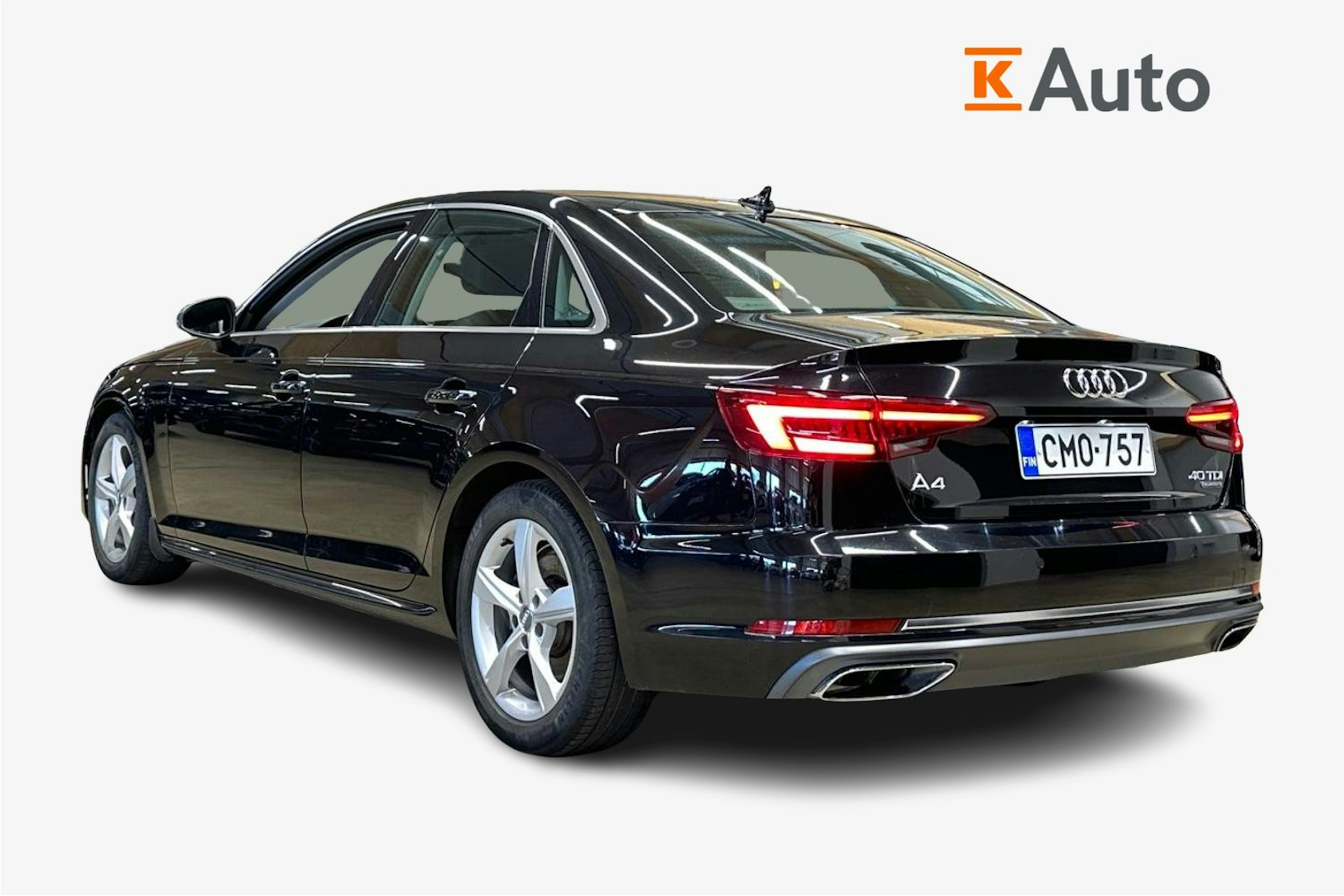 musta Audi A4 2019 kuva 2.