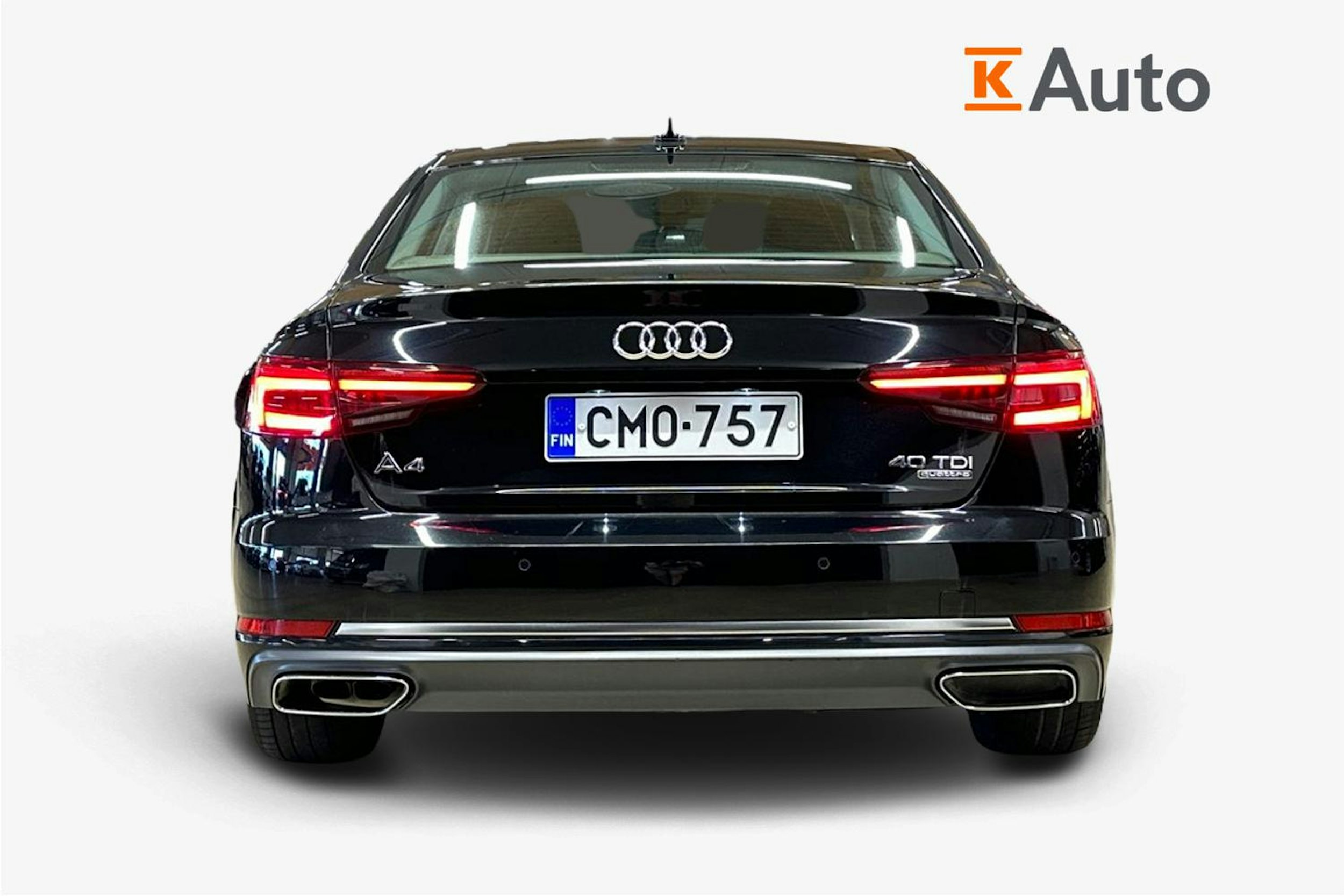 musta Audi A4 2019 kuva 3.