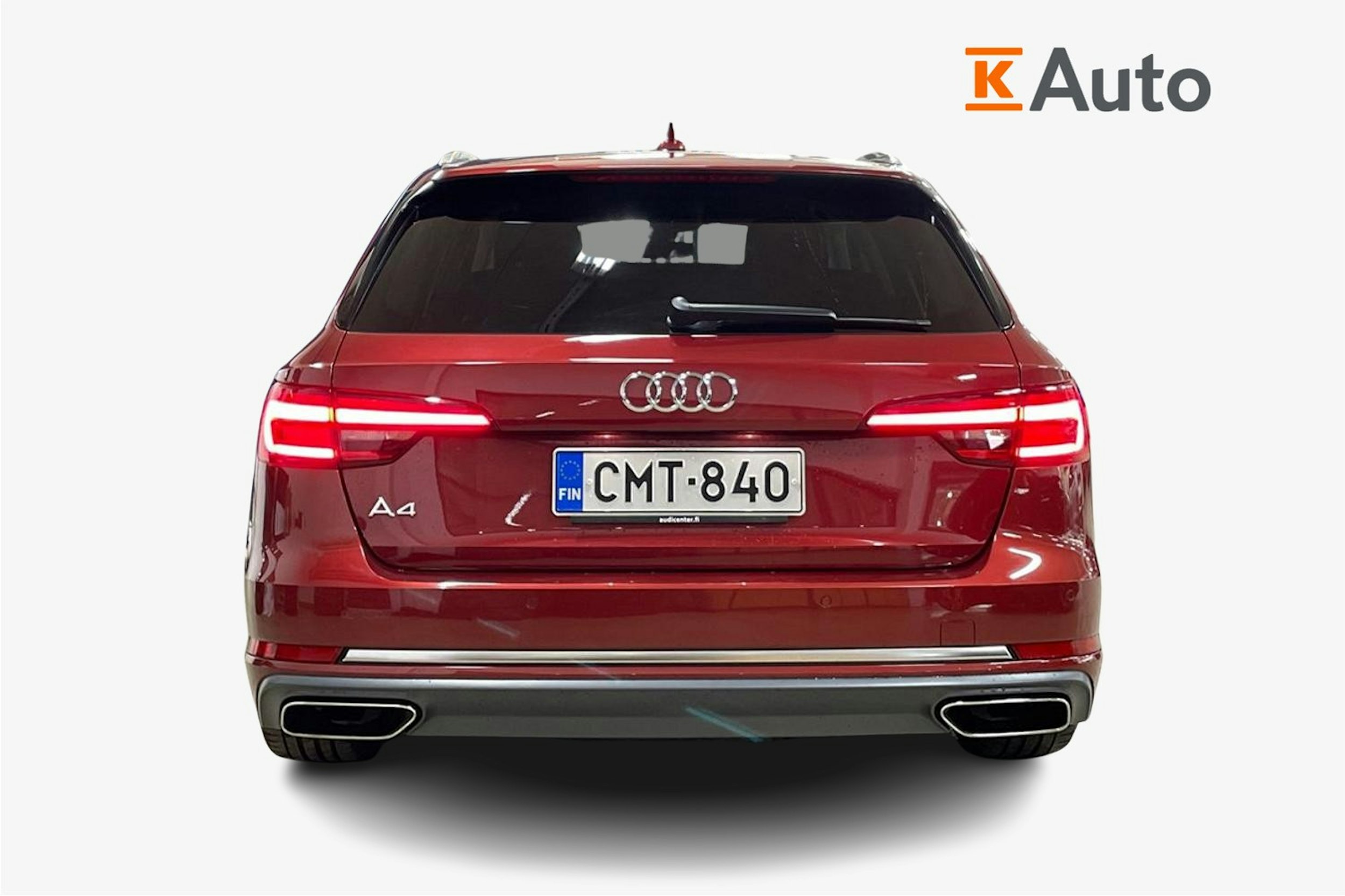 Punainen Audi A4 2019 kuva 3.