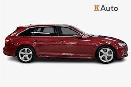 Punainen Audi A4 2019 kuva 6.
