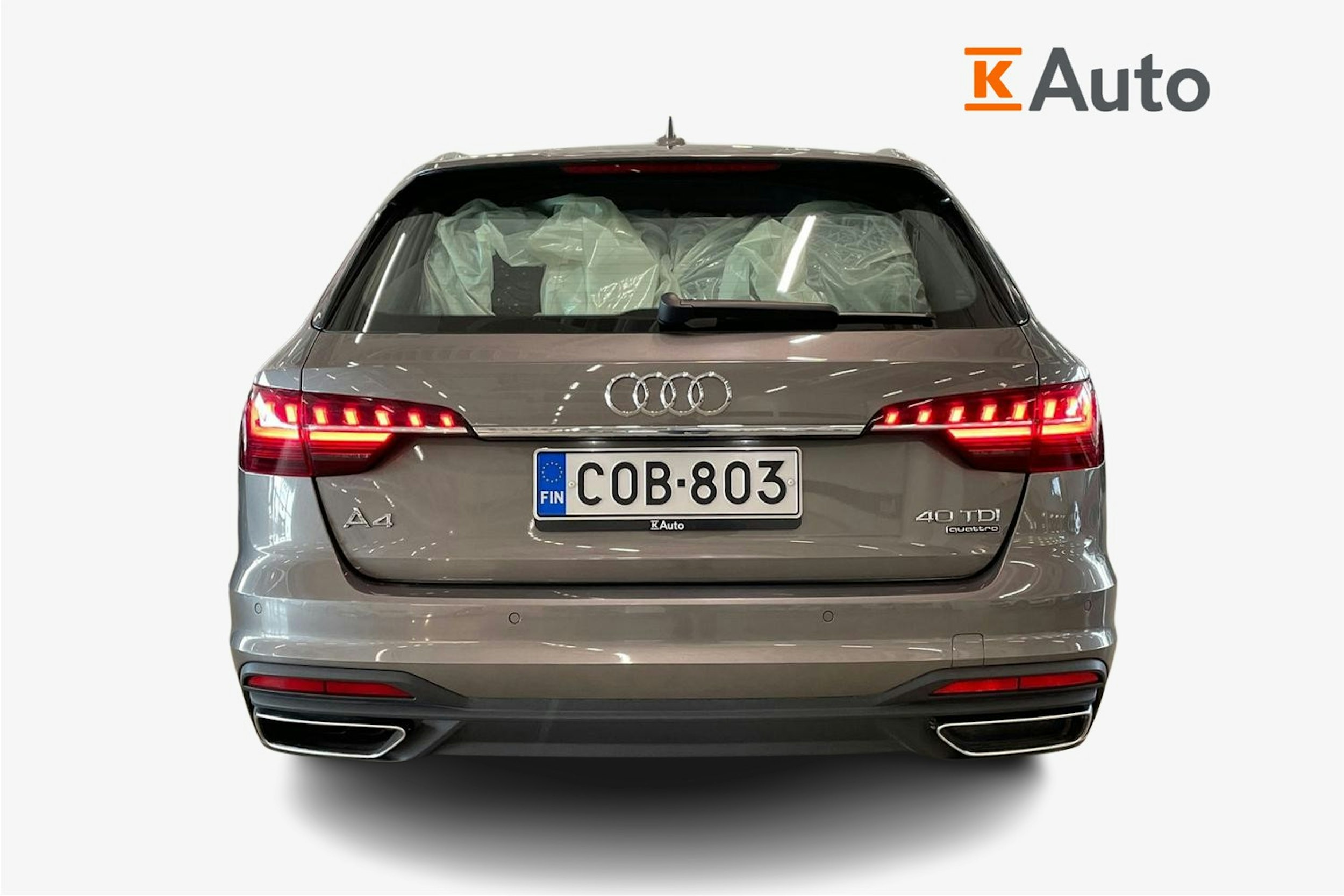 vihreä Audi A4 2019 kuva 3.