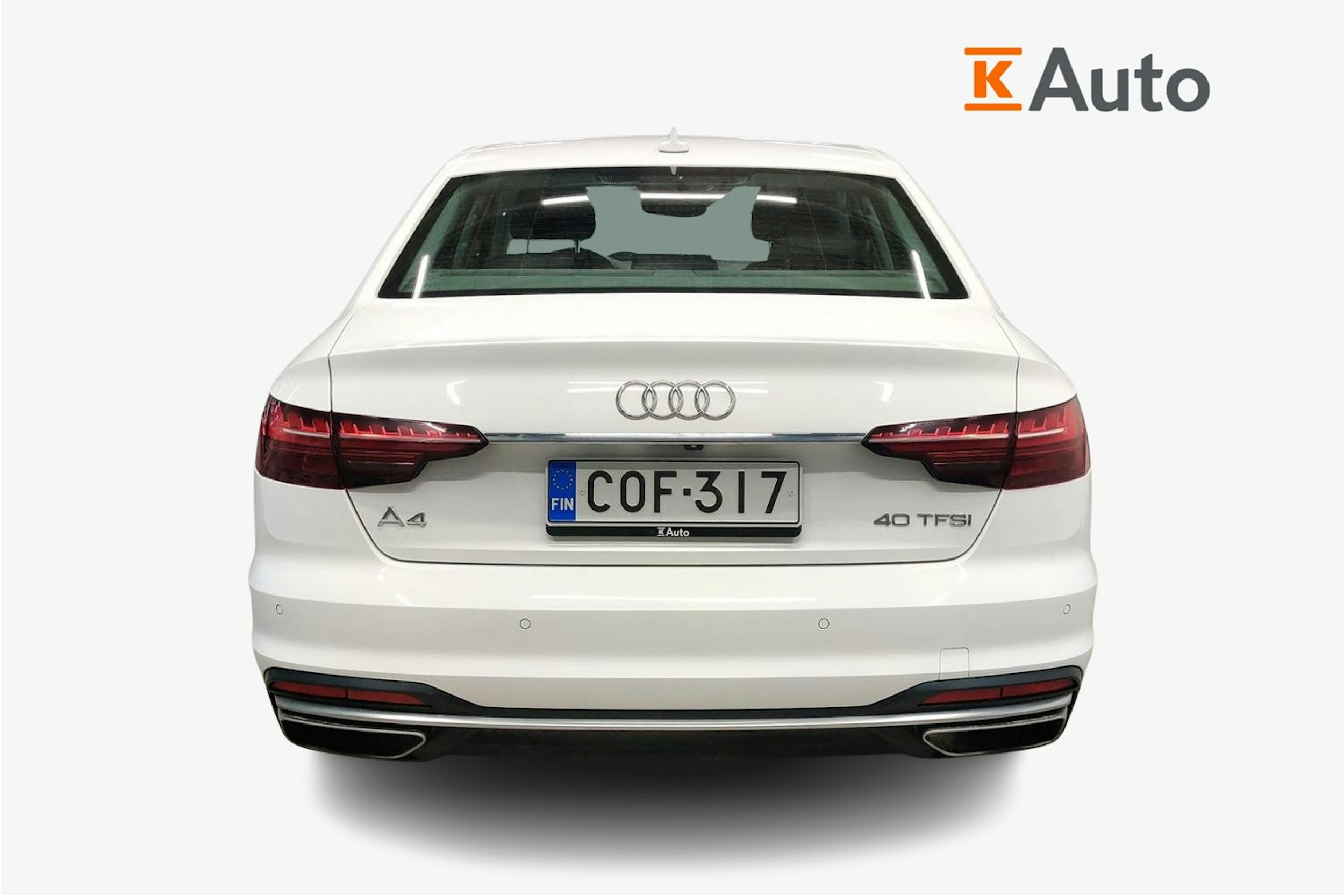 valkoinen Audi A4 2019 kuva 3.