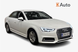 valkoinen Audi A4 2019 kuva 1.