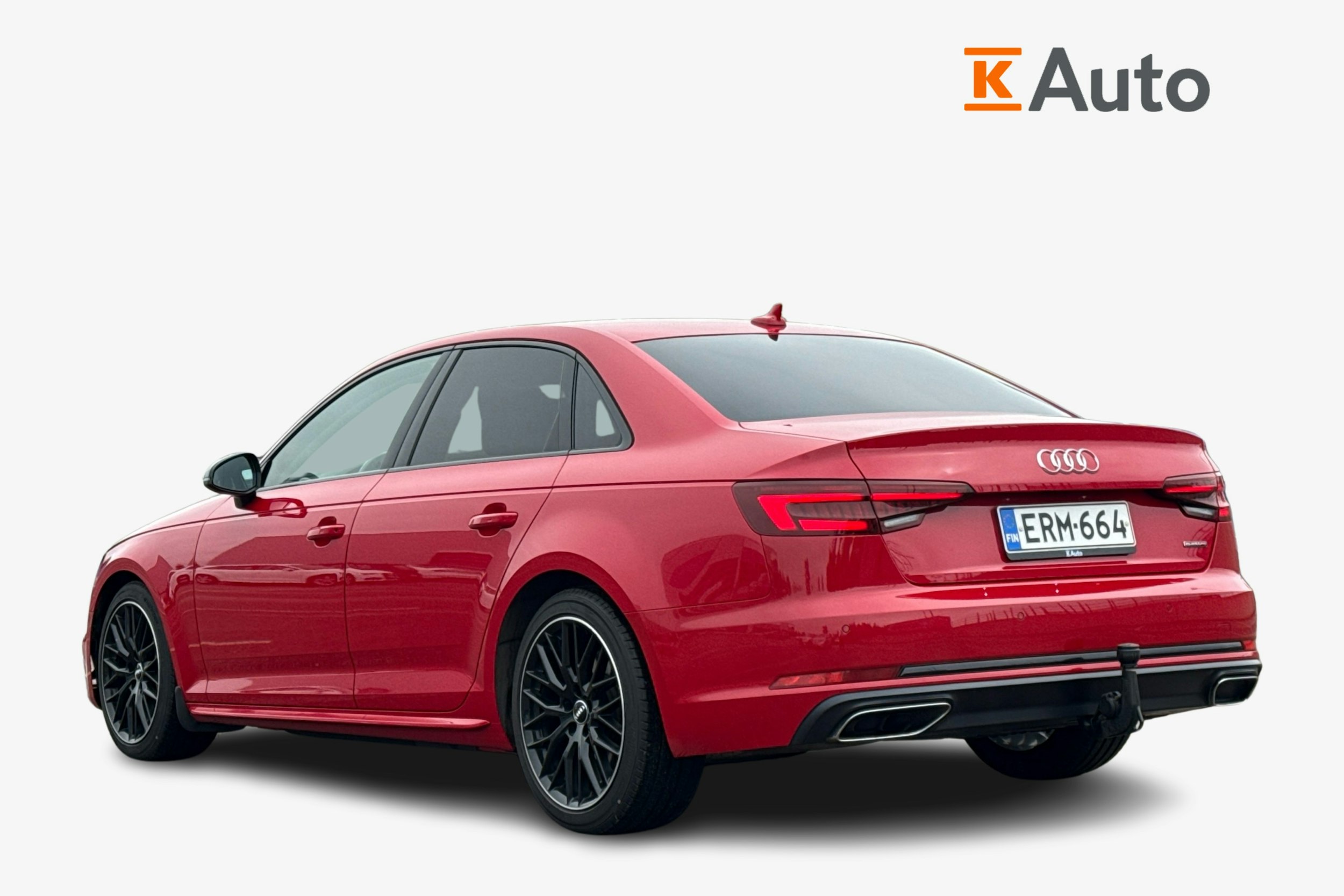 punainen Audi A4 2019 kuva 2.