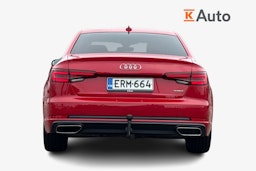 punainen Audi A4 2019 kuva 3.
