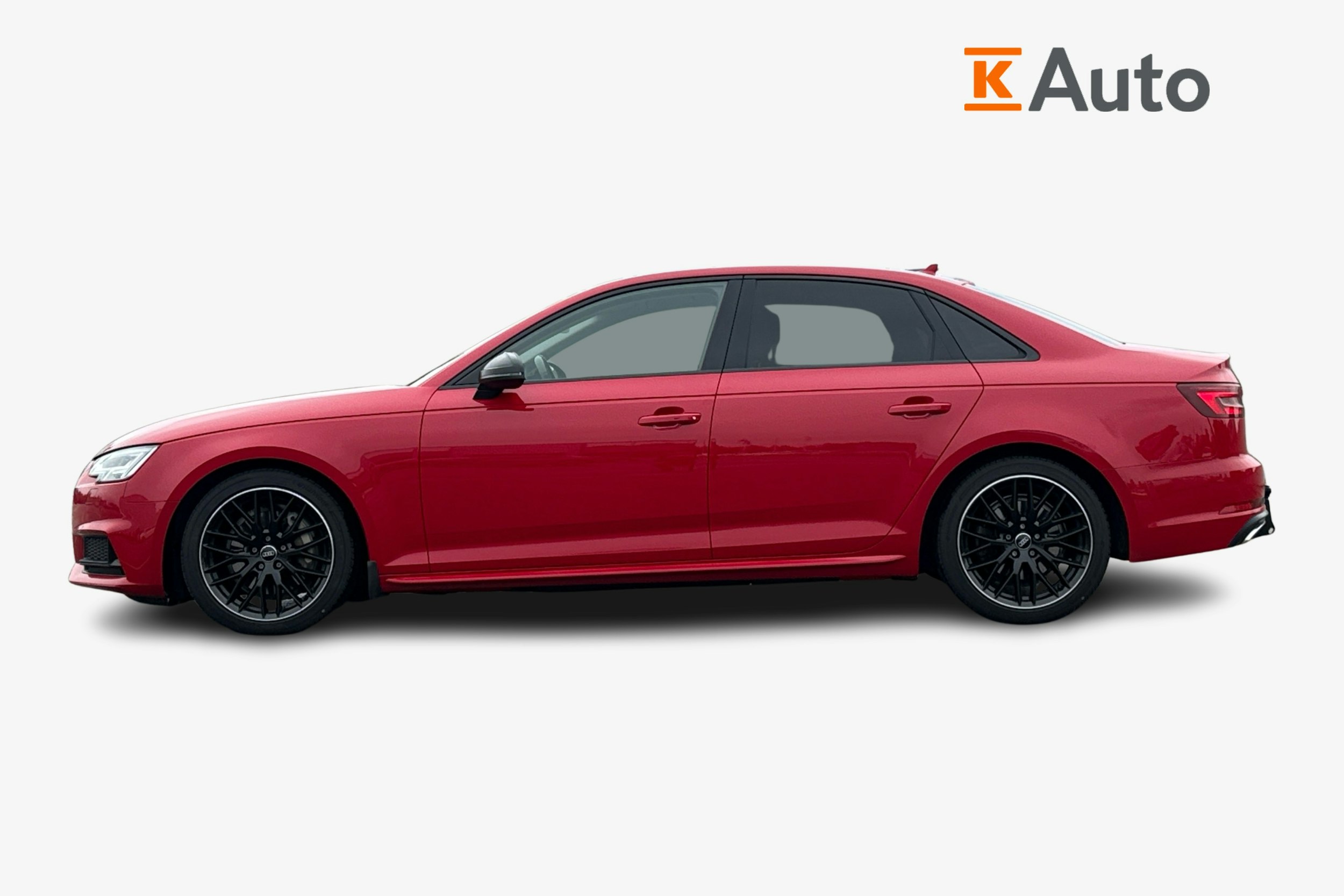 punainen Audi A4 2019 kuva 5.