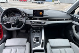 punainen Audi A4 2019 kuva 7.