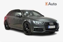 met. harmaa Audi A4 2019 kuva 1.
