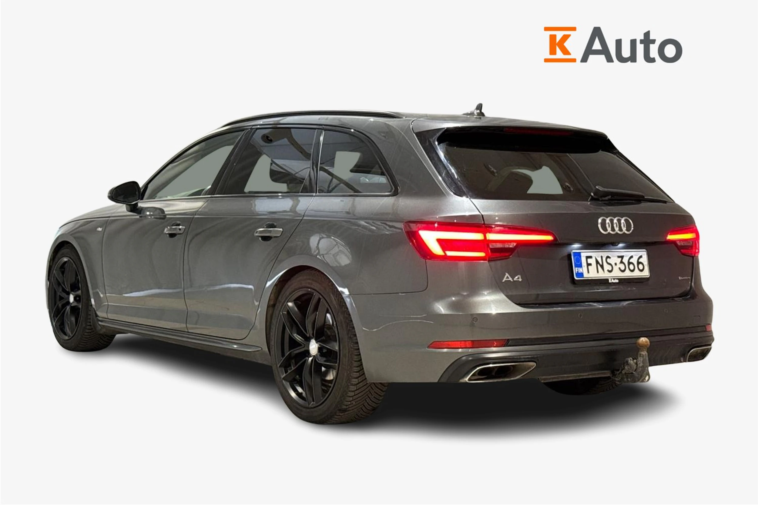 met. harmaa Audi A4 2019 kuva 3.