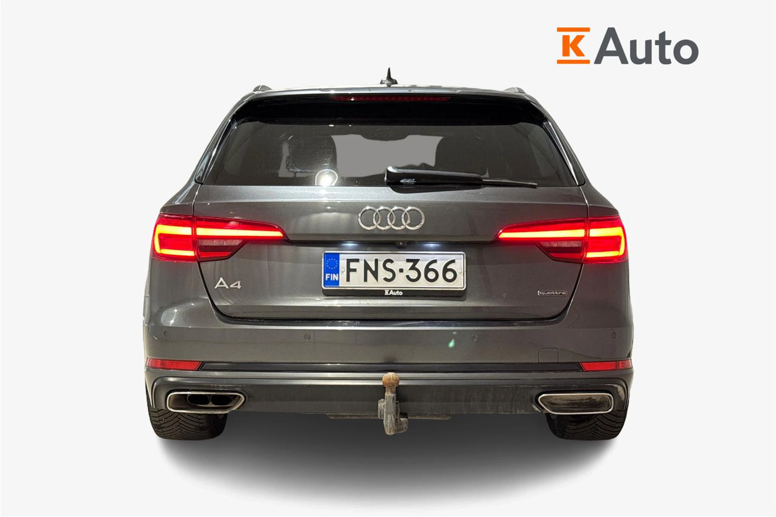 met. harmaa Audi A4 2019 kuva 4.
