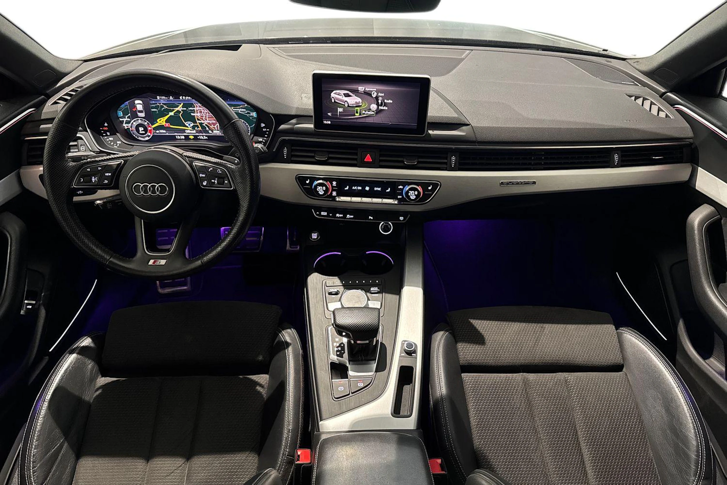 met. harmaa Audi A4 2019 kuva 9.