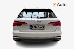 valkoinen Audi A4 2019 kuva 3.