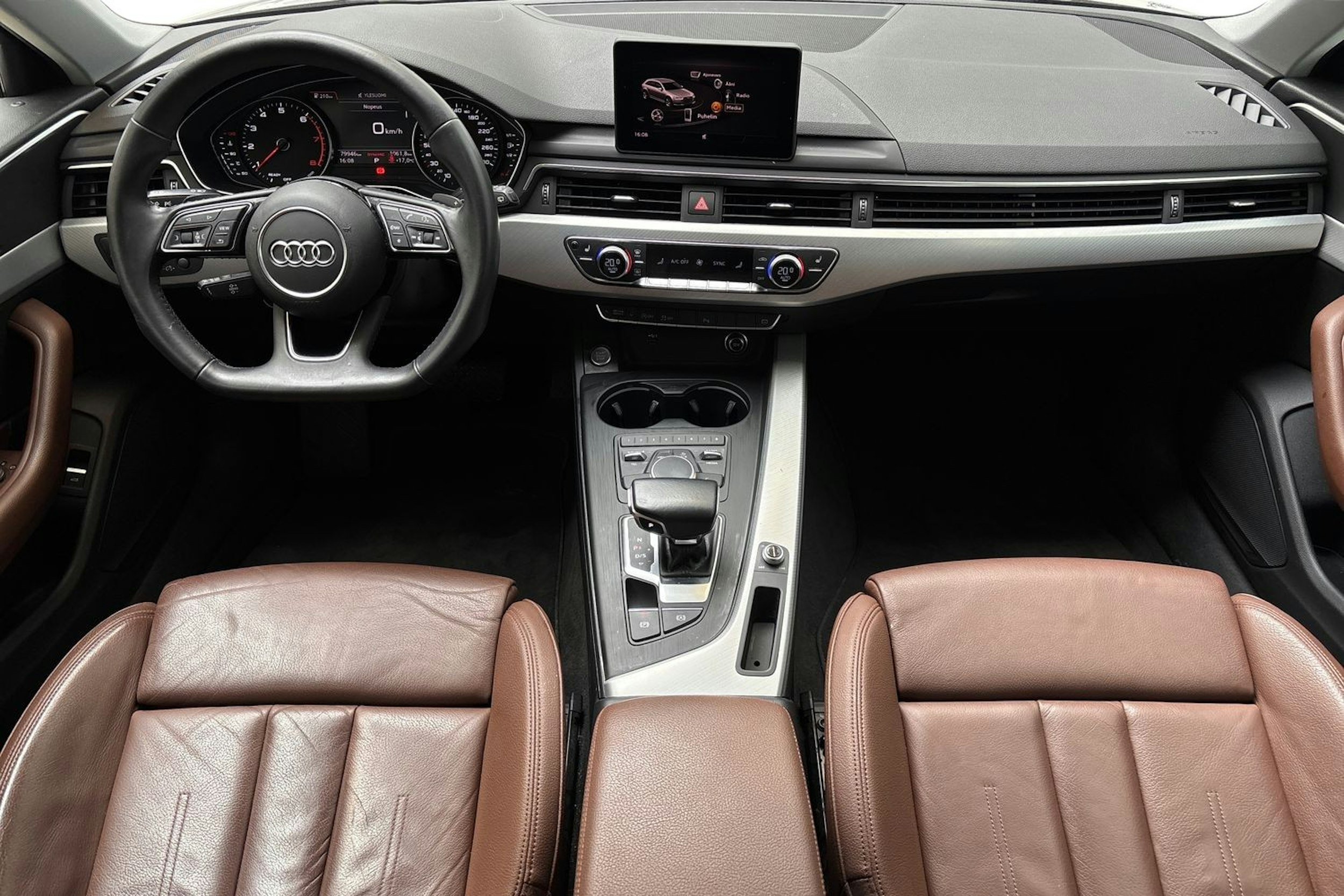 valkoinen Audi A4 2019 kuva 9.