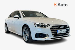 valkoinen Audi A4 2020 kuva 1.