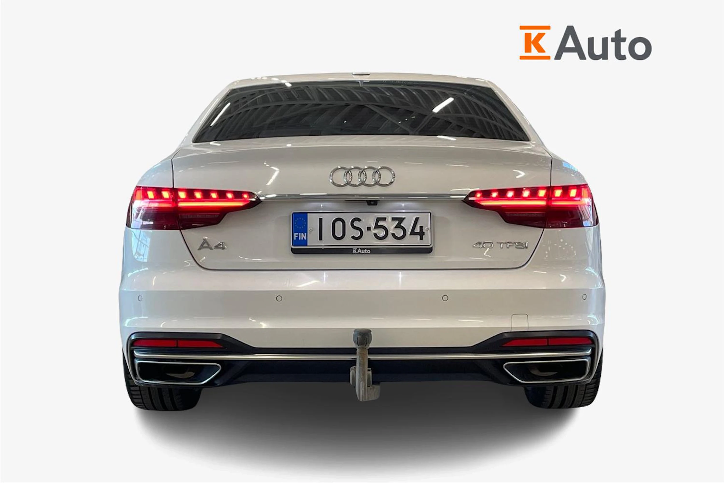 valkoinen Audi A4 2020 kuva 3.