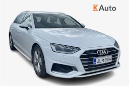 Valkoinen Audi A4 2019 kuva 1.