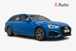 sininen Audi A4 2020 kuva 1.