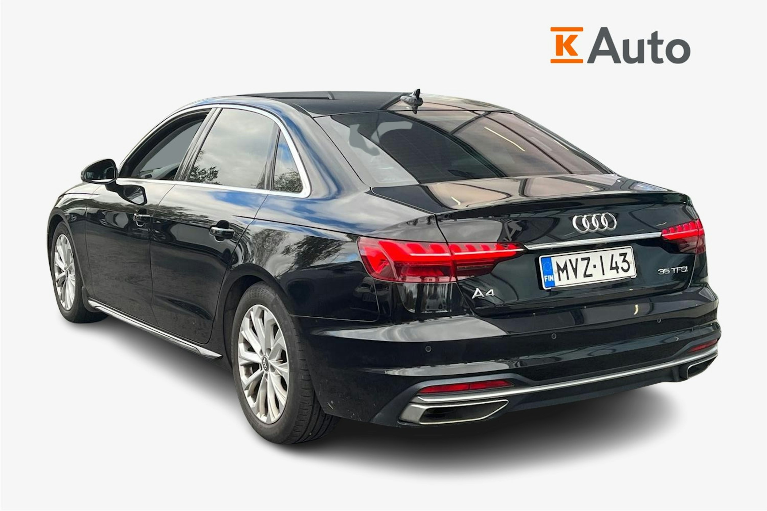 musta Audi A4 2019 kuva 2.