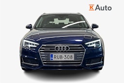 Sininen Audi A4 2019 kuva 4.