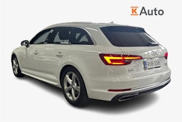 Valkoinen Audi A4 2019 kuva 2.