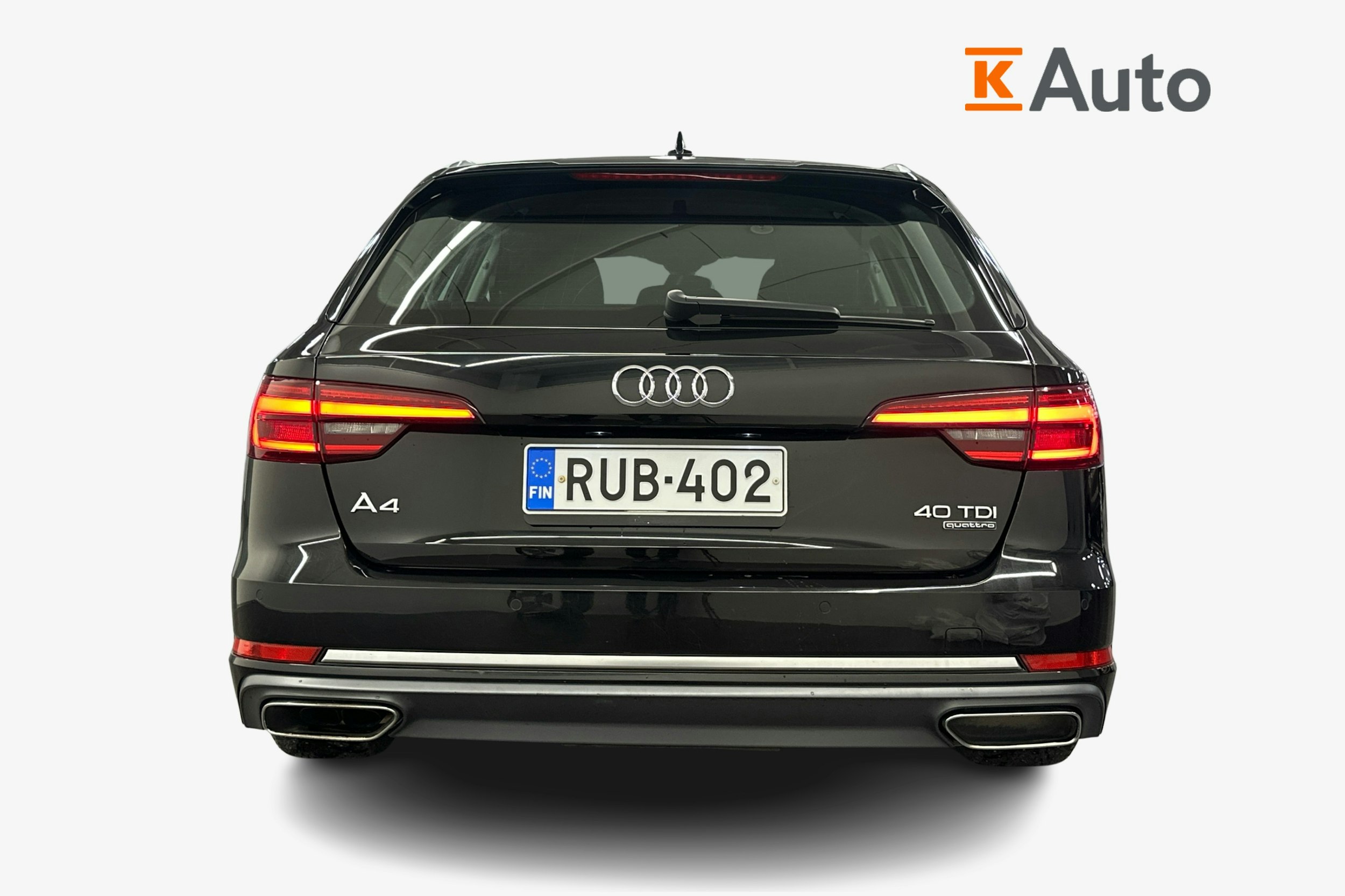 musta Audi A4 2019 kuva 3.