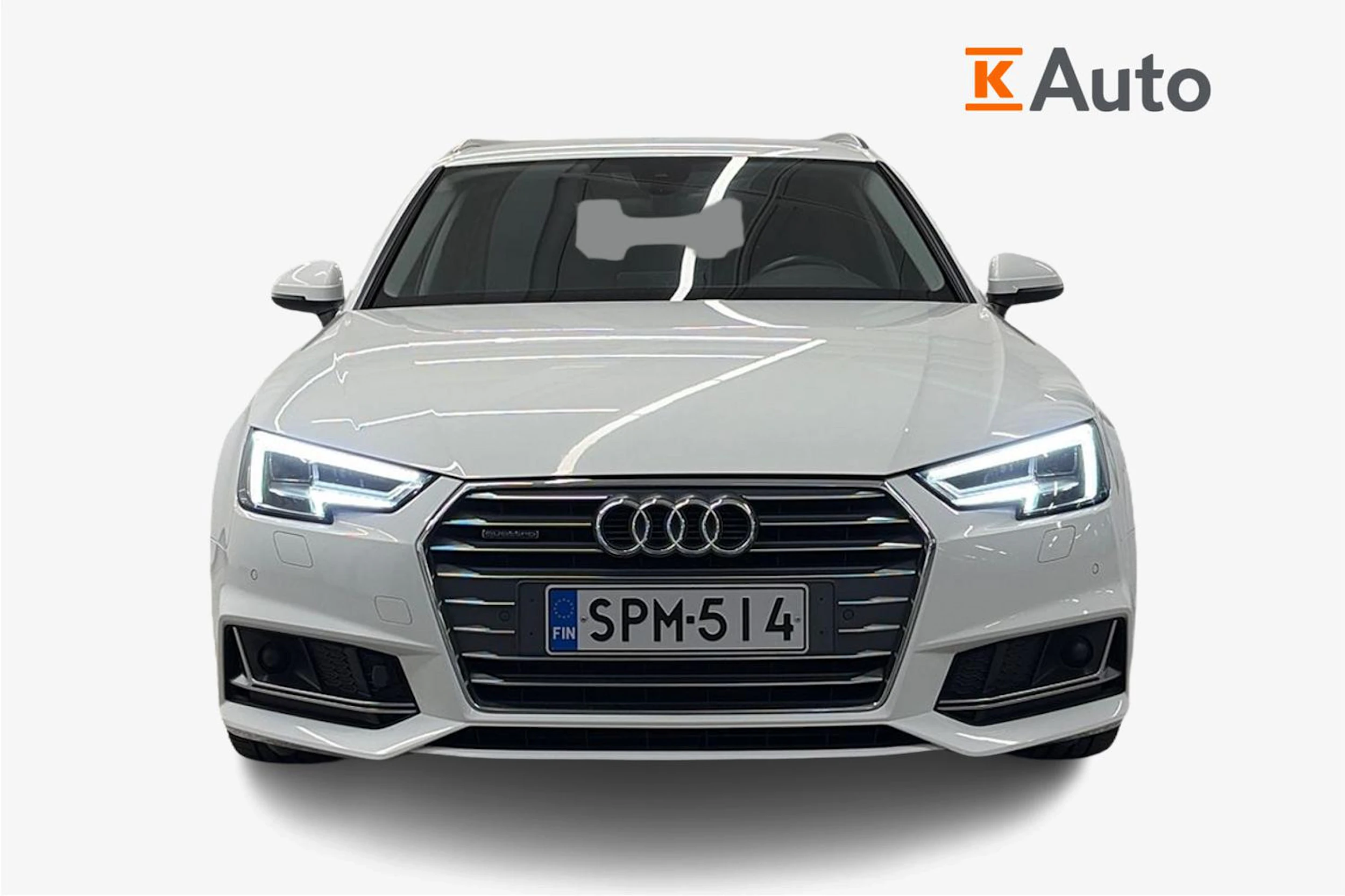 Valkoinen Audi A4 2019 kuva 4.