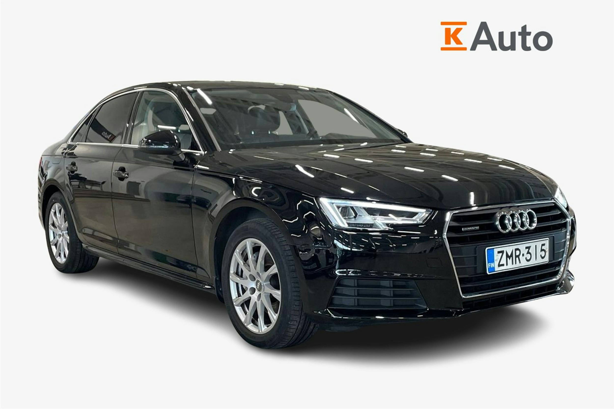 musta Audi A4 2019 kuva 1.
