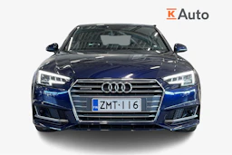 sininen Audi A4 2019 kuva 4.