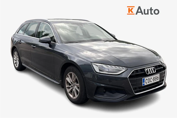 Audi A4 Avant Business 40 TFSI 140 kW MHEV S tronic | Suomiauto | Vetokoukku | Webasto | LED Ajovalot | Pysä