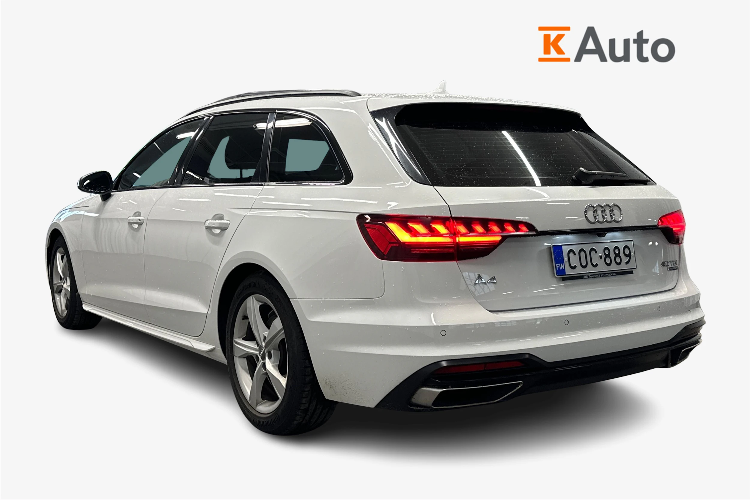 valkoinen Audi A4 2020 kuva 2.